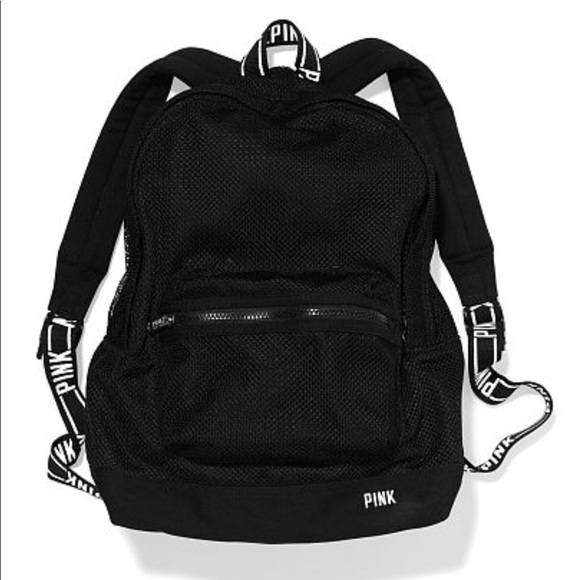 PINK Victoria's Secret Handbags - VS PINK Mesh Backpack